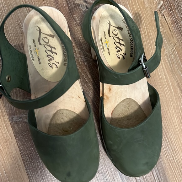 Lotta From Stockholm Shoes Lottas From Stockholm High Wood Clogs